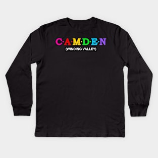 Camden - winding valley Kids Long Sleeve T-Shirt